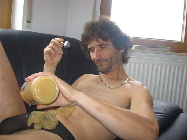 Men string Tanga apfelmus