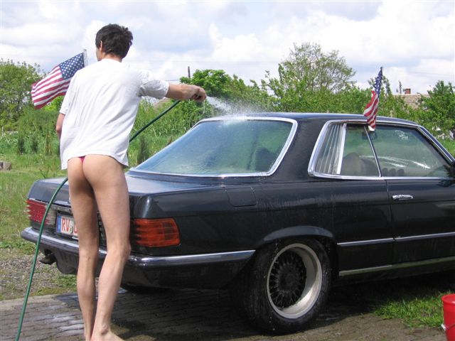 Tanga auto waschen