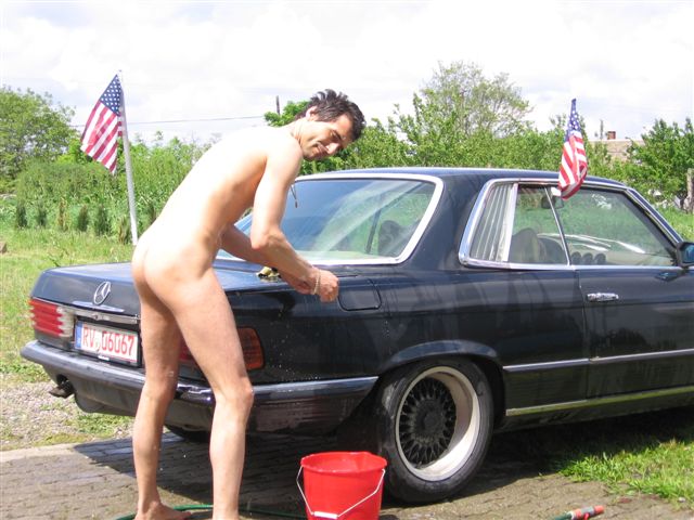 In der Schweiz auto waschen