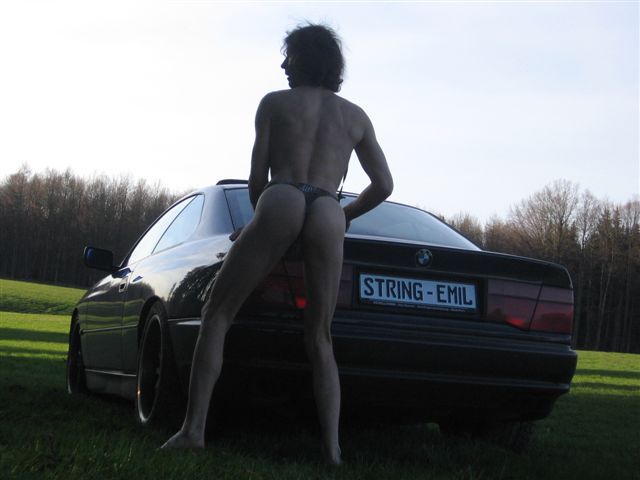 Men string Tanga bmw