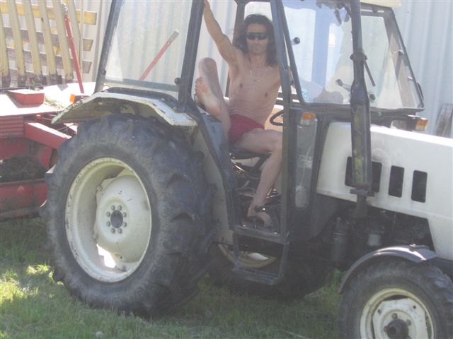Urlaub gartenarbeit