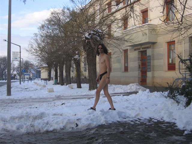 schön im schnee