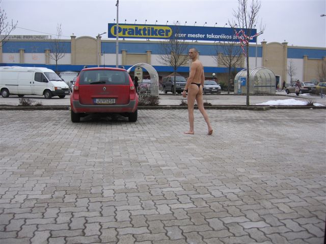 Tanga im schnee