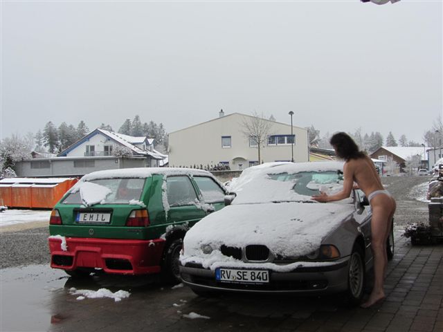 hot im schnee