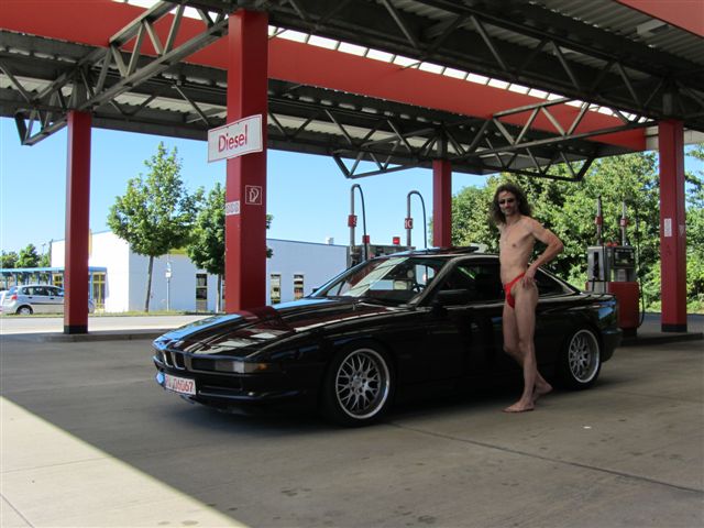 Urlaub tankstelle