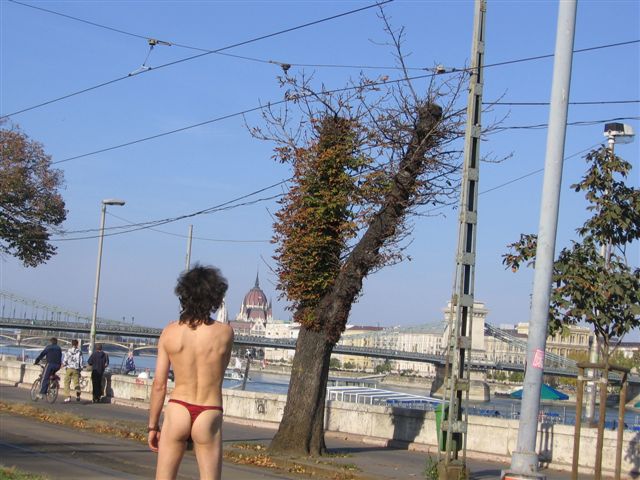 Men string Tanga urlaub 2008