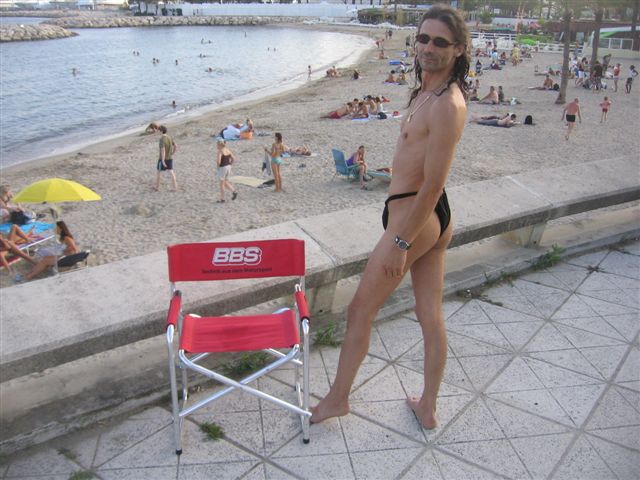 Men string Tanga urlaub 2010